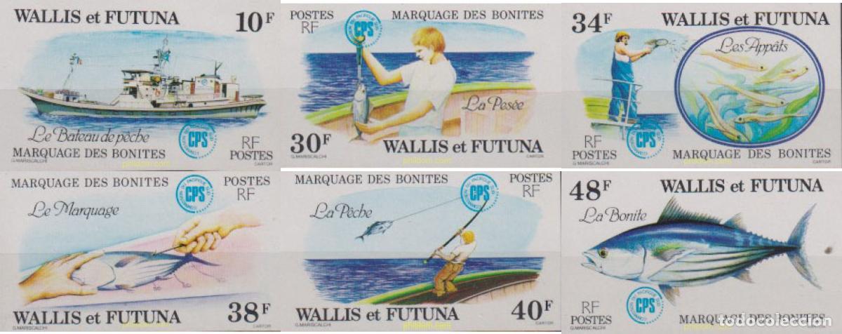 Sellos: 119109 MNH WALLIS Y FUTUNA 1979 MARCA DEL BONITO