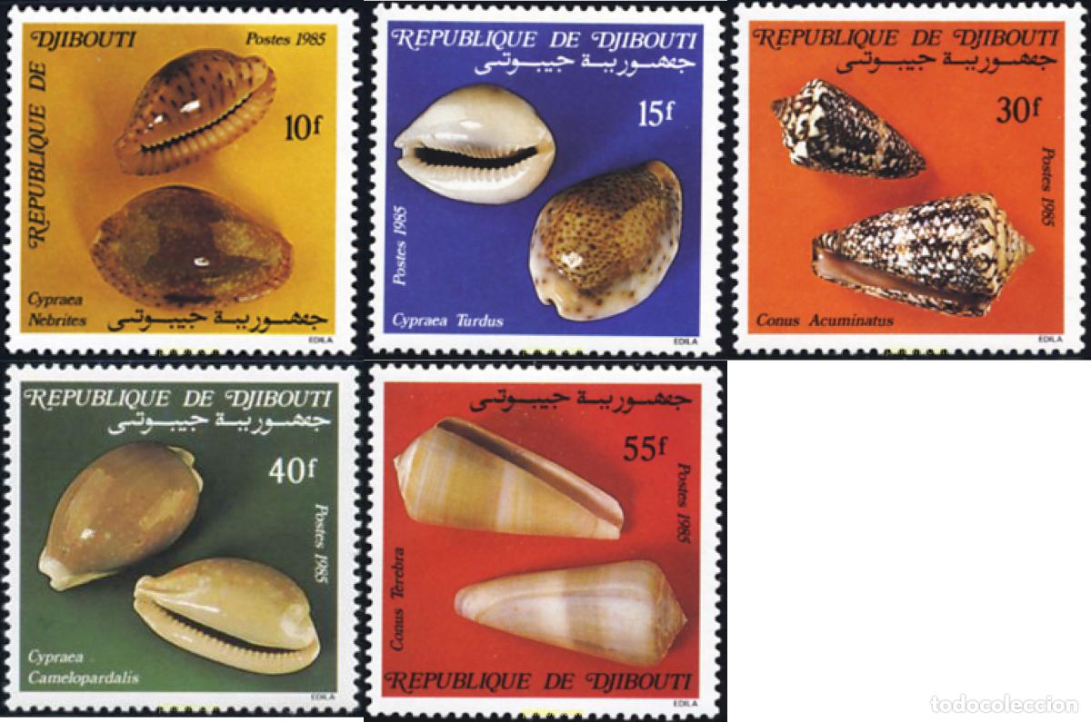 Sellos: 70630 MNH DJIBOUTI 1985 CONCHAS