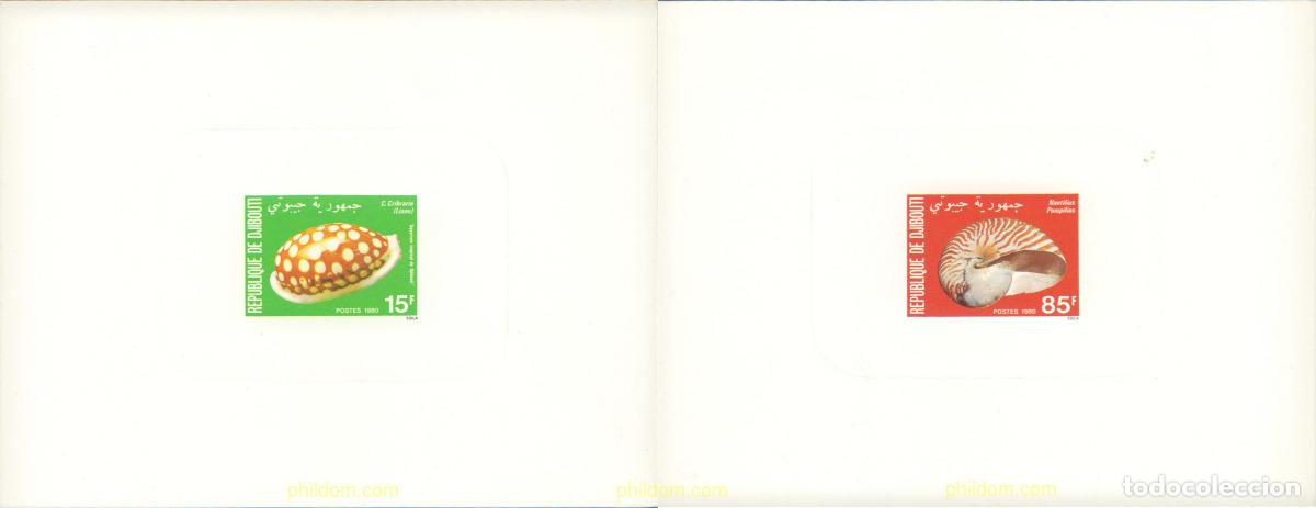 Sellos: 600635 MNH DJIBOUTI 1980 CONCHAS