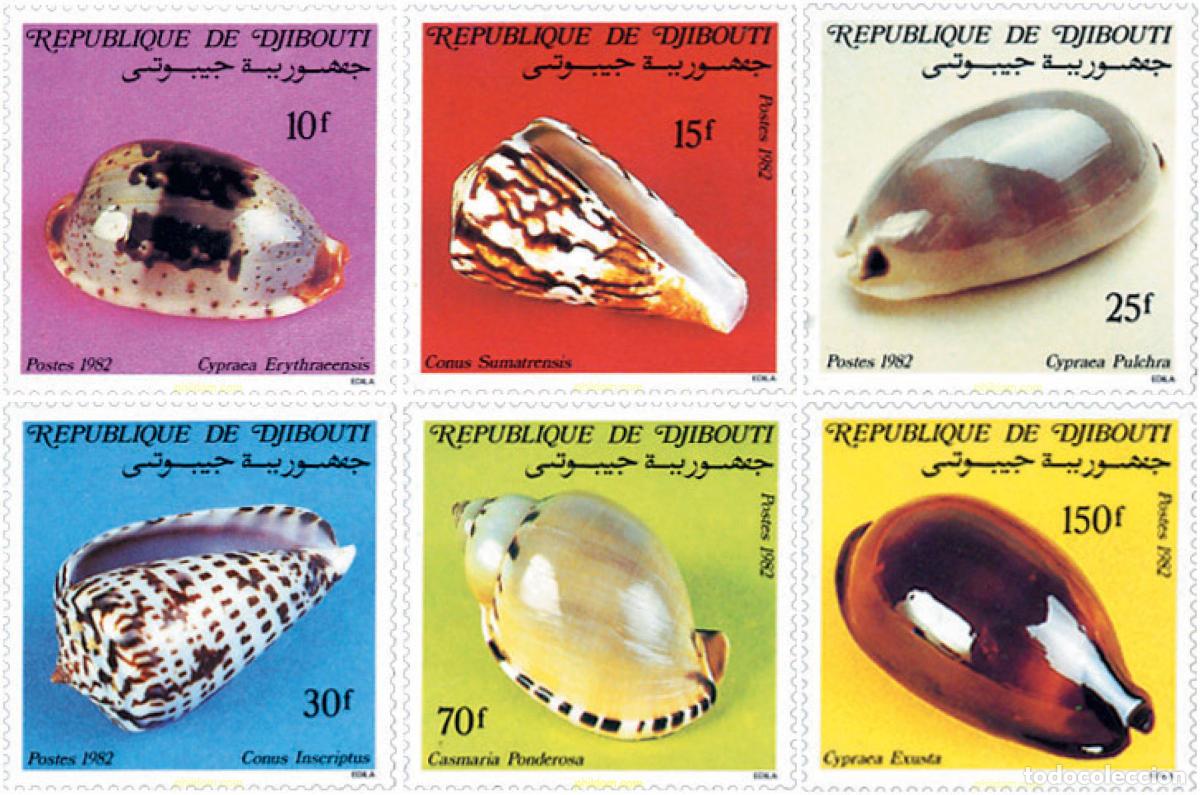 Sellos: 70620 MNH DJIBOUTI 1982 CONCHAS