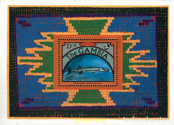 Sellos: 316872 MNH GAMBIA 1991 PECES