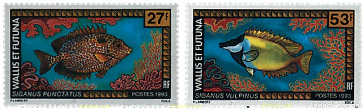Sellos: 45874 MNH WALLIS Y FUTUNA 1993 FAUNA MARINA
