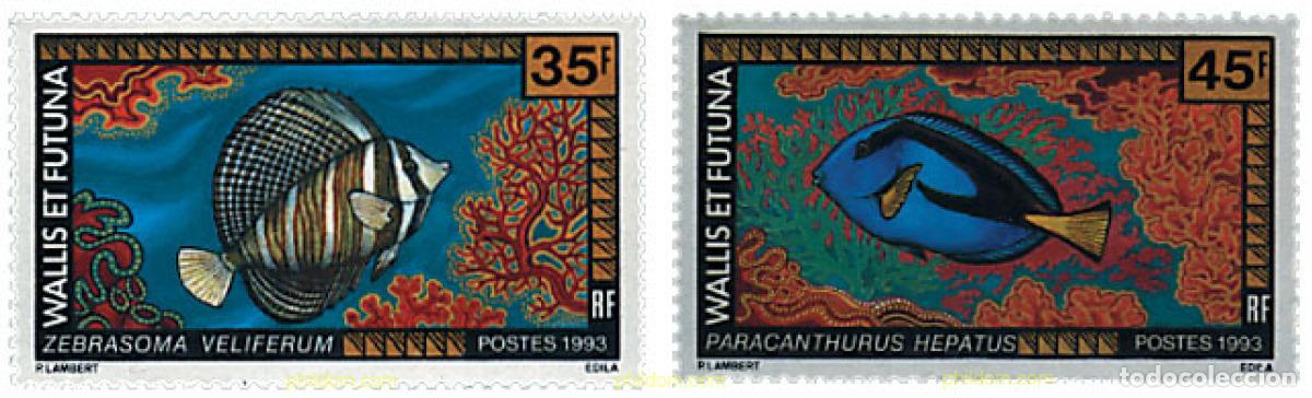 Sellos: 45873 MNH WALLIS Y FUTUNA 1993 FAUNA MARINA