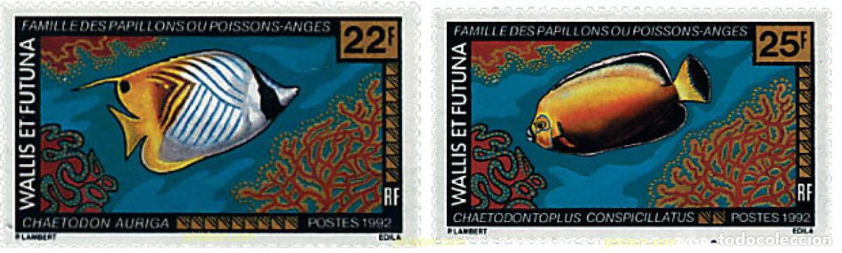 Sellos: 45870 MNH WALLIS Y FUTUNA 1992 PECES