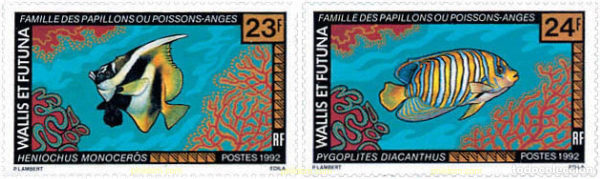 Sellos: 45871 MNH WALLIS Y FUTUNA 1992 PECES