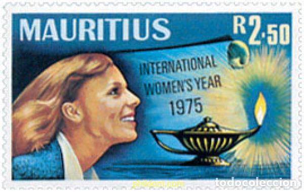 Sellos: 53863 MNH MAURICIO 1975 A&Ntilde;O INTERNACIONAL DE LA MUJER