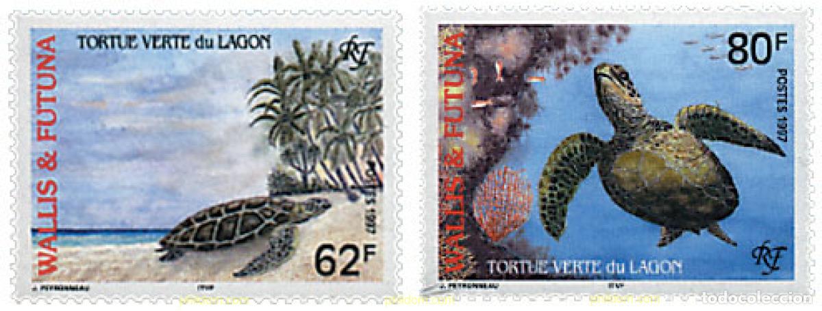 Sellos: 36757 MNH WALLIS Y FUTUNA 1997 TORTUGAS MARINAS