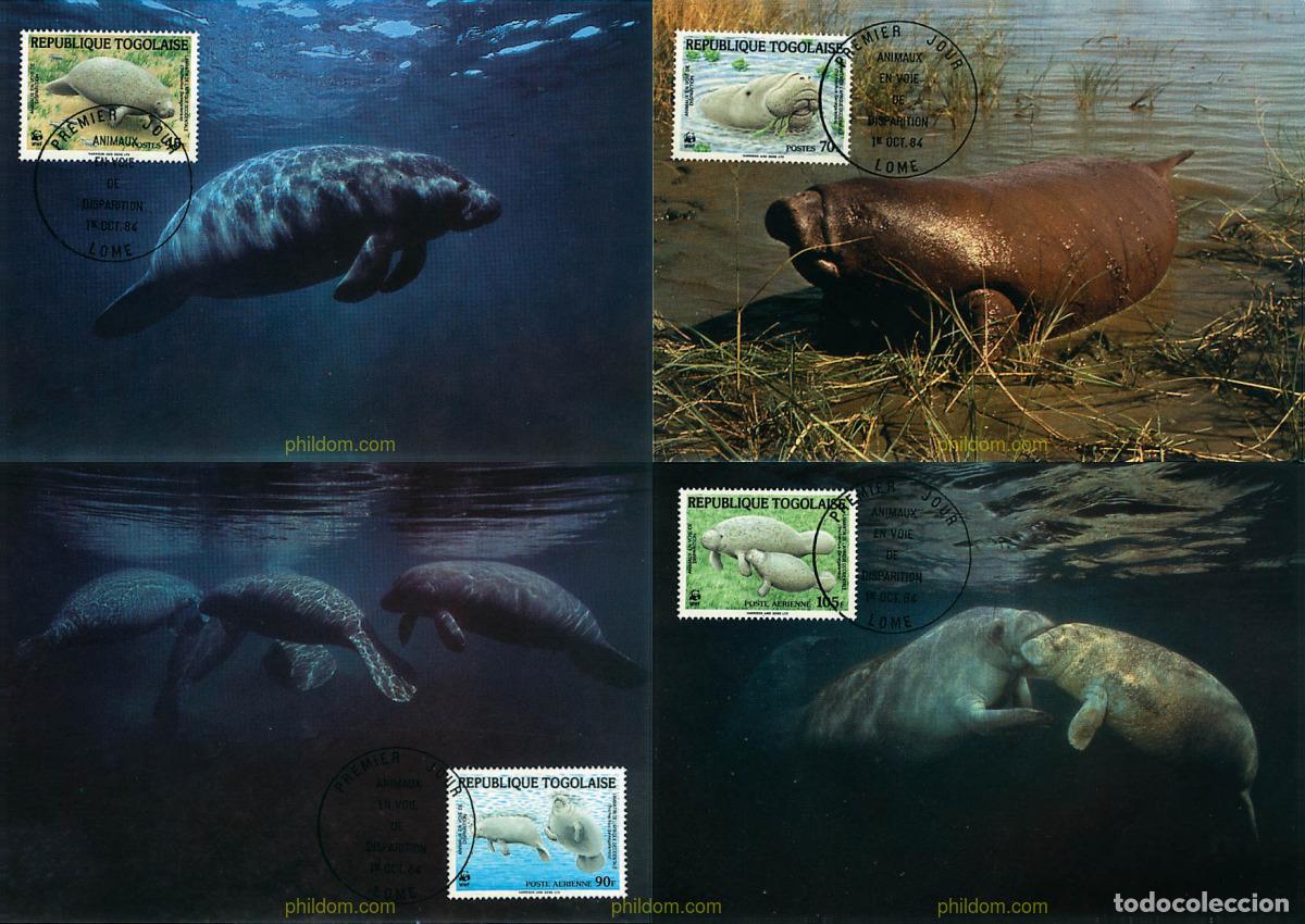 Francobolli: 7310 MNH TOGO 1984 FAUNA EN PELIGRO DE EXTINCION