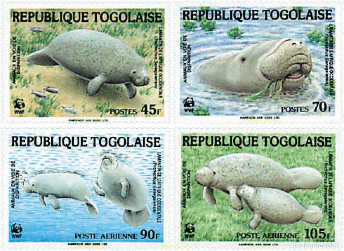 Francobolli: 74071 MNH TOGO 1984 FAUNA EN PELIGRO DE EXTINCION