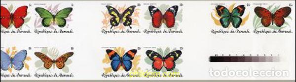 Sellos: 224272 MNH BURUNDI 1984 MARIPOSAS