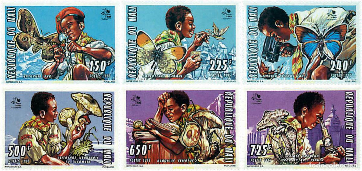 Sellos: 76365 MNH MALI 1995 18 JAMBOREE MUNDIAL EN HOLANDA