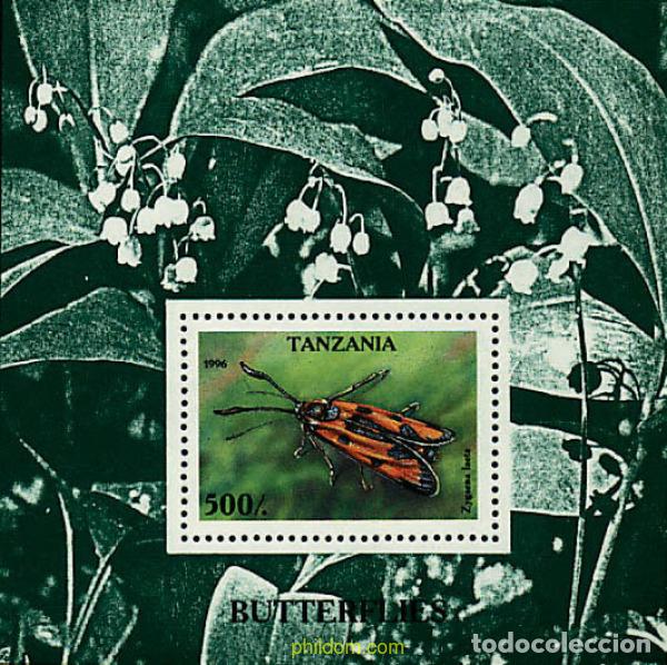 Sellos: 77011 MNH TANZANIA 1996 MARIPOSAS