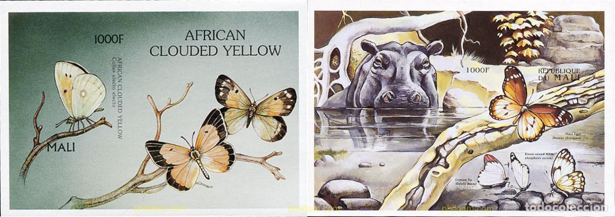 Sellos: 222035 MNH MALI 1997 FAUNA-MARIPOSAS