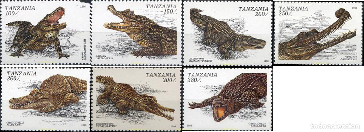 Sellos: 30693 MNH TANZANIA 1996 COCODRILOS