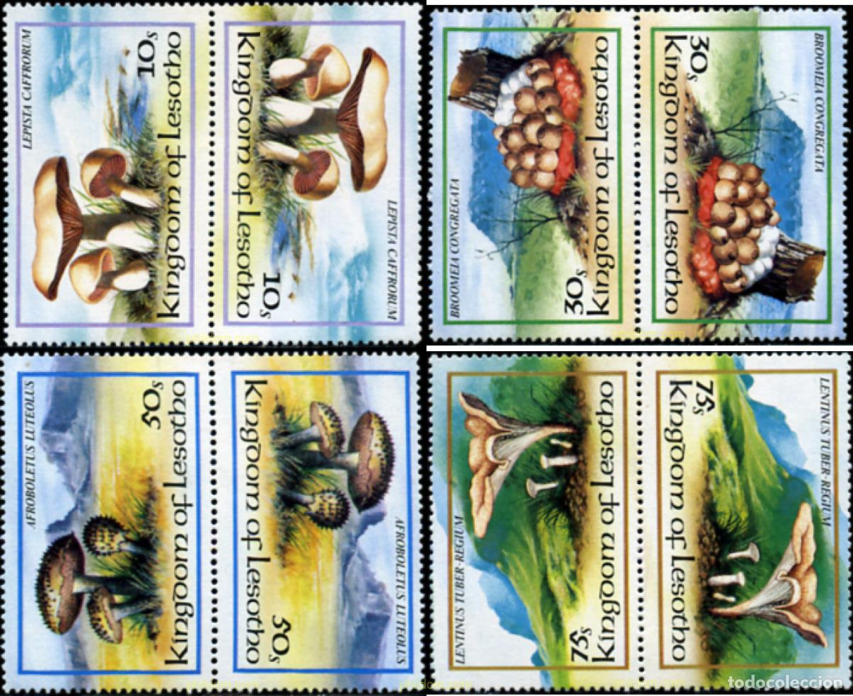 Sellos: 254507 MNH LESOTHO 1983 SETAS