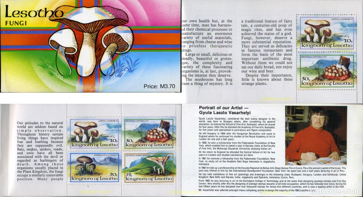 Sellos: 254508 MNH LESOTHO 1983 SETAS
