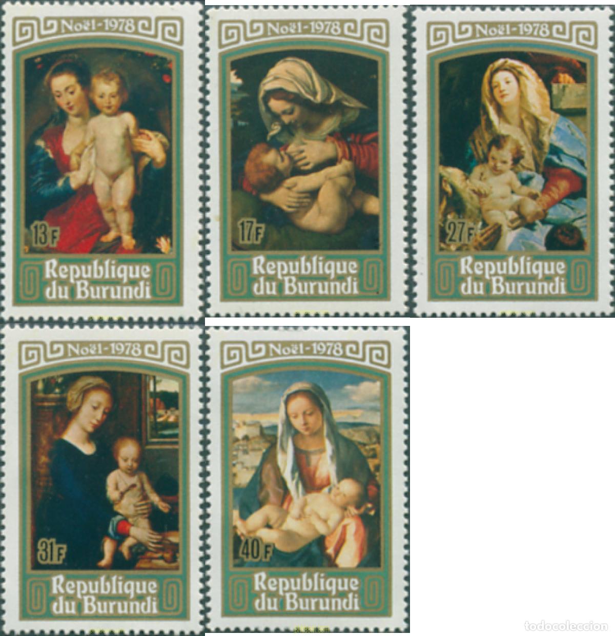Timbres: 73377 MNH BURUNDI 1979 NAVIDAD