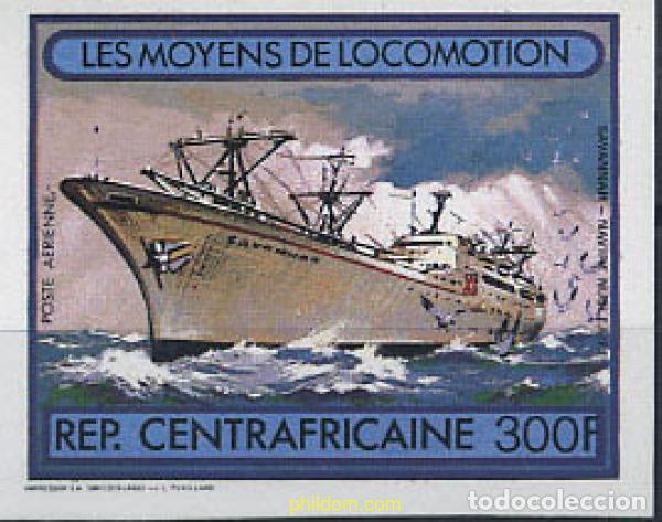Sellos: 207482 MNH CENTROAFRICANA 1982 MEDIOS DE TRANSPORTE