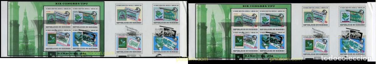 Briefmarken: 202470 MNH BURUNDI 1984 19 CONGRESO DE LA UPU EN HAMBURGO