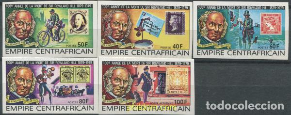 Timbres: 678905 MNH CENTROAFRICANA 1978 CENTENARIO DE LA MUERTE DE SIR ROWLAND HILL