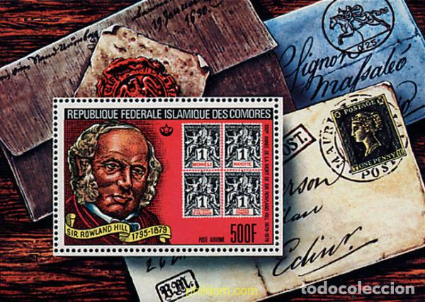 Selos: 60944 MNH COMORES 1978 CENTENARIO DE LA MUERTE DE SIR ROWLAND HILL