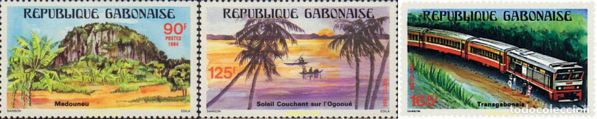 Sellos: 59759 MNH GABON 1984 PAISAJES