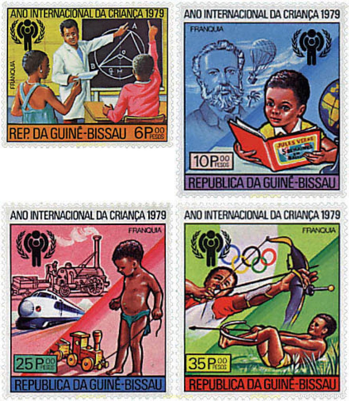 Sellos: 91118 MNH GUINEA BISSAU 1979 A&Ntilde;O INTERNACIONAL DEL NI&Ntilde;O