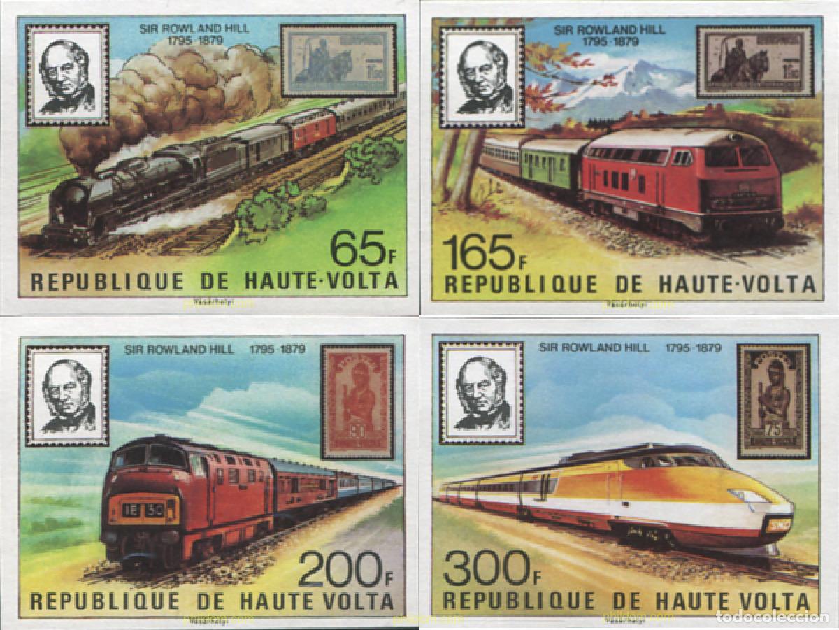 Sellos: 16673 MNH ALTO VOLTA 1979 CENTENARIO DE LA MUERTE DE SIR ROWLAND HILL