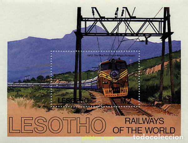 Sellos: 55594 MNH LESOTHO 1984 LOCOMOTORAS