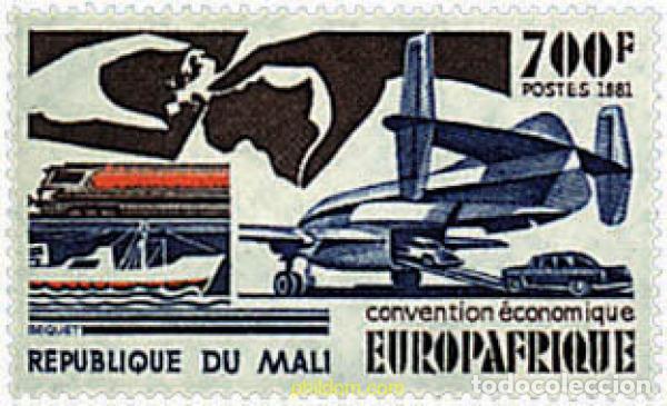Sellos: 60462 MNH MALI 1981 CONVENCION ECONOMICA EUROPAFRIQUE