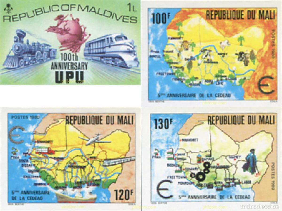 Sellos: 656357 MNH MALI 1980 5 ANIVERSARIO DE LA COMUNIDAD ECONOMICA DE LOS ESTADOS DEL OESTE AFRICANO