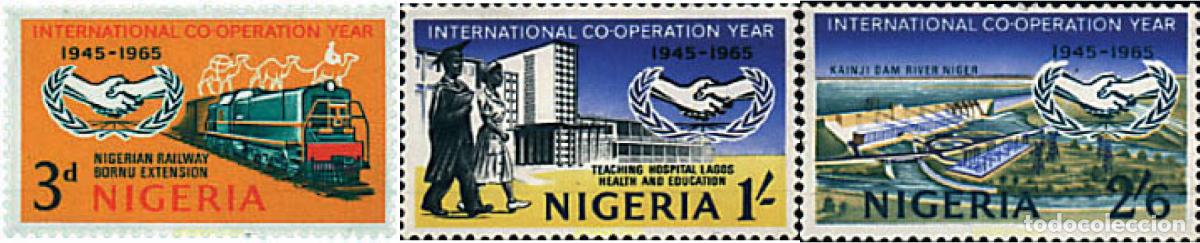 Sellos: 56731 MNH NIGERIA 1965 A&Ntilde;O DE LA COOPERACION INTERNACIONAL