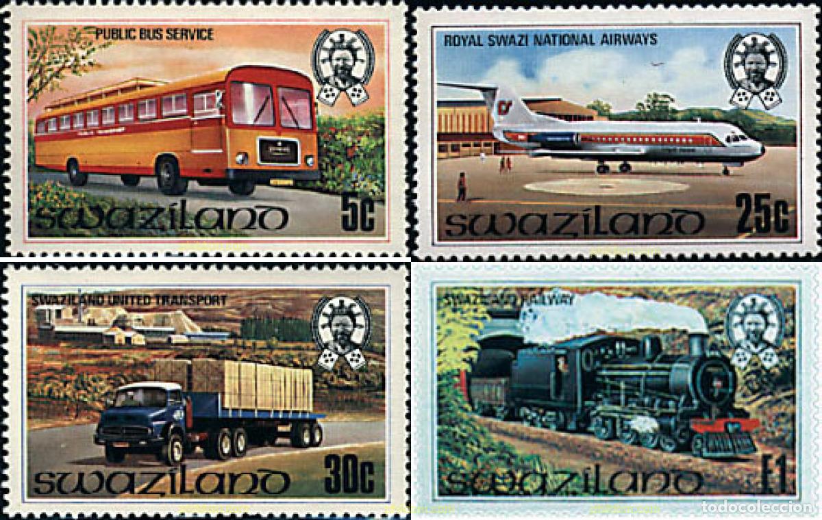 Briefmarken: 59059 MNH SWAZILANDIA 1981 MEDIOS DE TRANSPORTE
