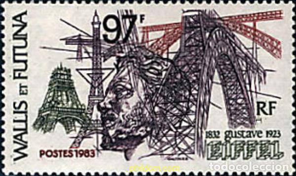 Sellos: 60082 MNH WALLIS Y FUTUNA 1983 150 ANIVERSARIO DE GUSTAVE EIFFEL