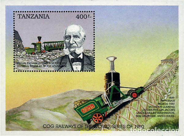 Sellos: 365252 MNH TANZANIA 1991 TRENES CREMALLERA