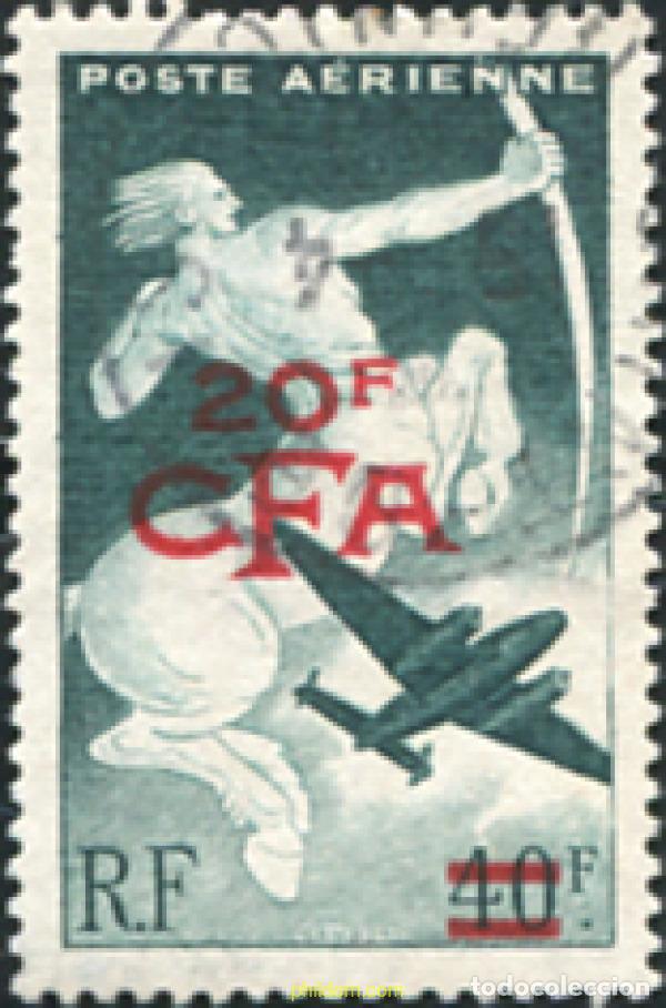 Sellos: 667610 USED REUNION 1949 SERIE BASICA