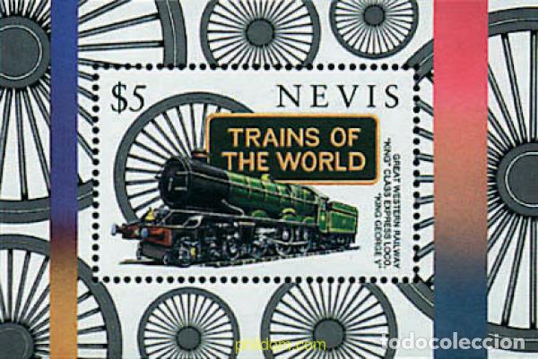 Sellos: 347495 MNH NEVIS 1997 LOCOMOTORAS