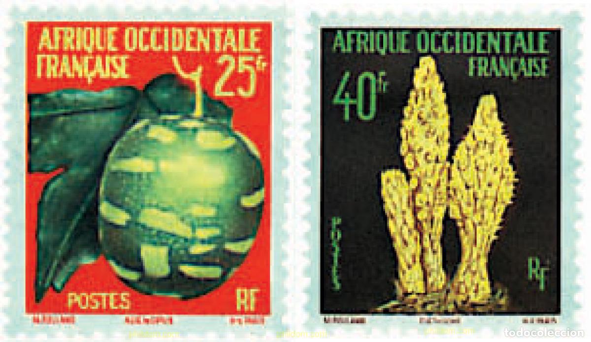 Sellos: 266996 MNH AFRICA OCCIDENTAL FRANCESA 1958 FLORA