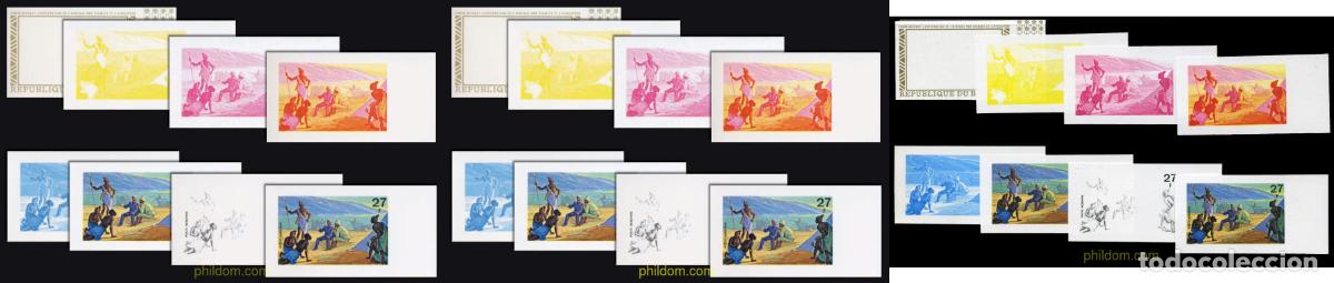 Sellos: 204428 MNH BURUNDI 1973 EXPLORACIONES AFRICANAS DE STANLEY Y LIVINGSTONE