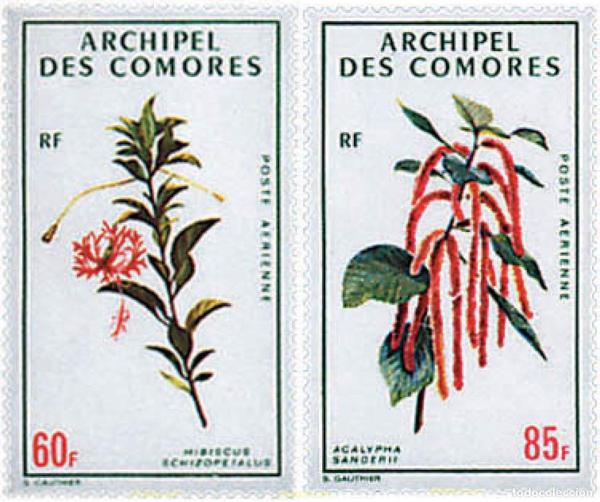 Sellos: 608766 MNH COMORES 1971 FLORES
