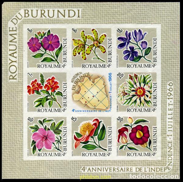 Sellos: 202164 MNH BURUNDI 1967 4 ANIVERSARIO DE LA INDEPENDENCIA