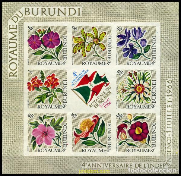 Sellos: 202165 MNH BURUNDI 1967 4 ANIVERSARIO DE LA INDEPENDENCIA