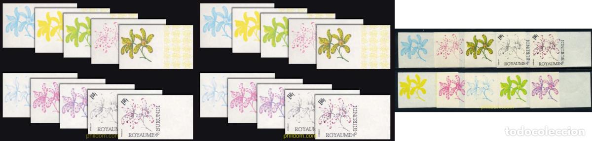 Sellos: 204163 MNH BURUNDI 1966 FLORES