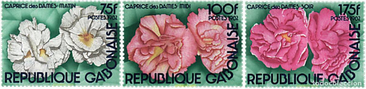 Sellos: 90937 MNH GABON 1982 EVOLUCION DIARIA DEL COLOR DE LAS FLORES