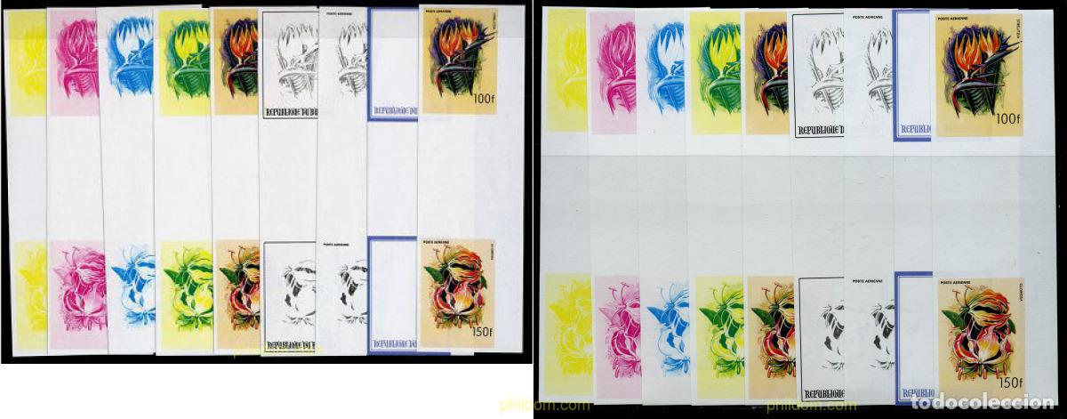 Sellos: 202567 MNH BURUNDI 1986 FLORES AFRICANAS