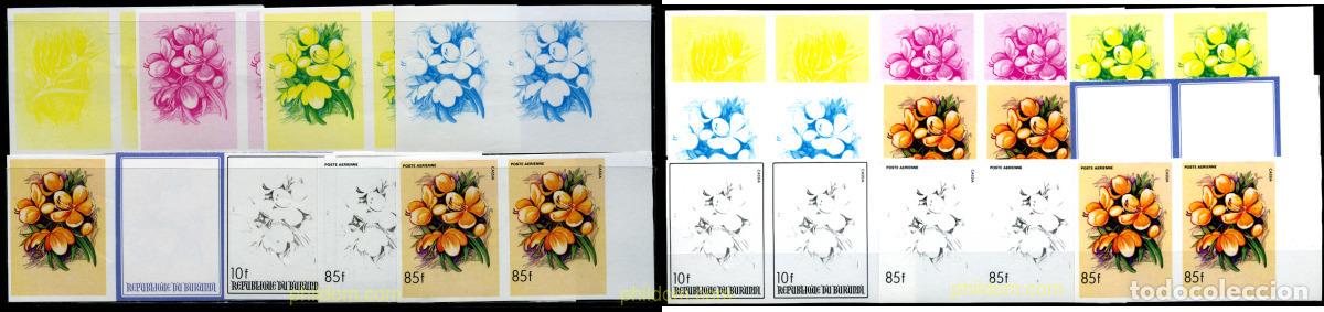 Sellos: 206266 MNH BURUNDI 1986 FLORES AFRICANAS