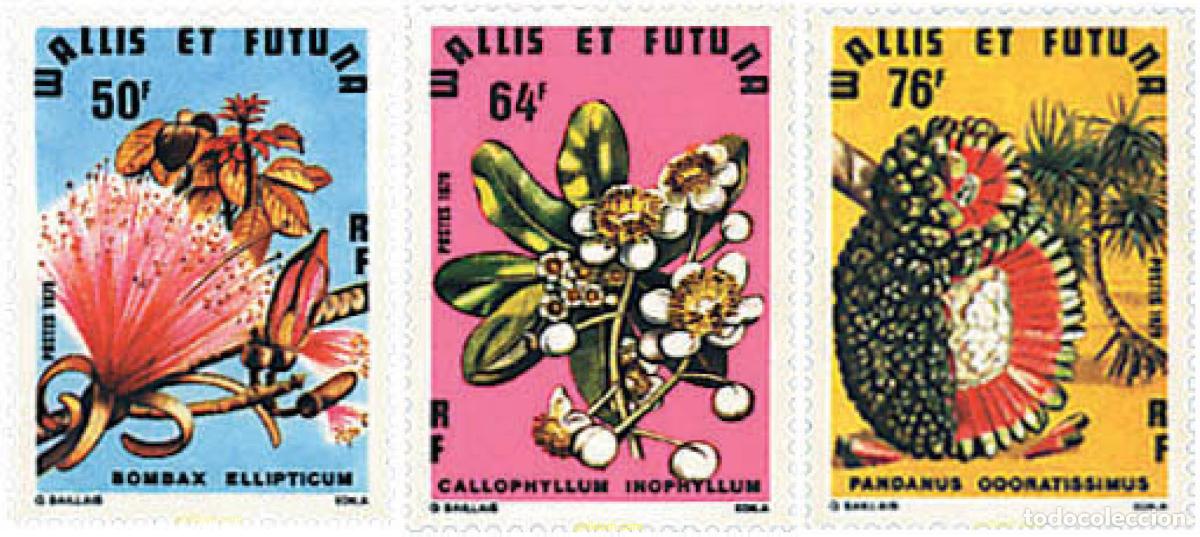 Sellos: 88715 MNH WALLIS Y FUTUNA 1979 FLORES Y FRUTOS
