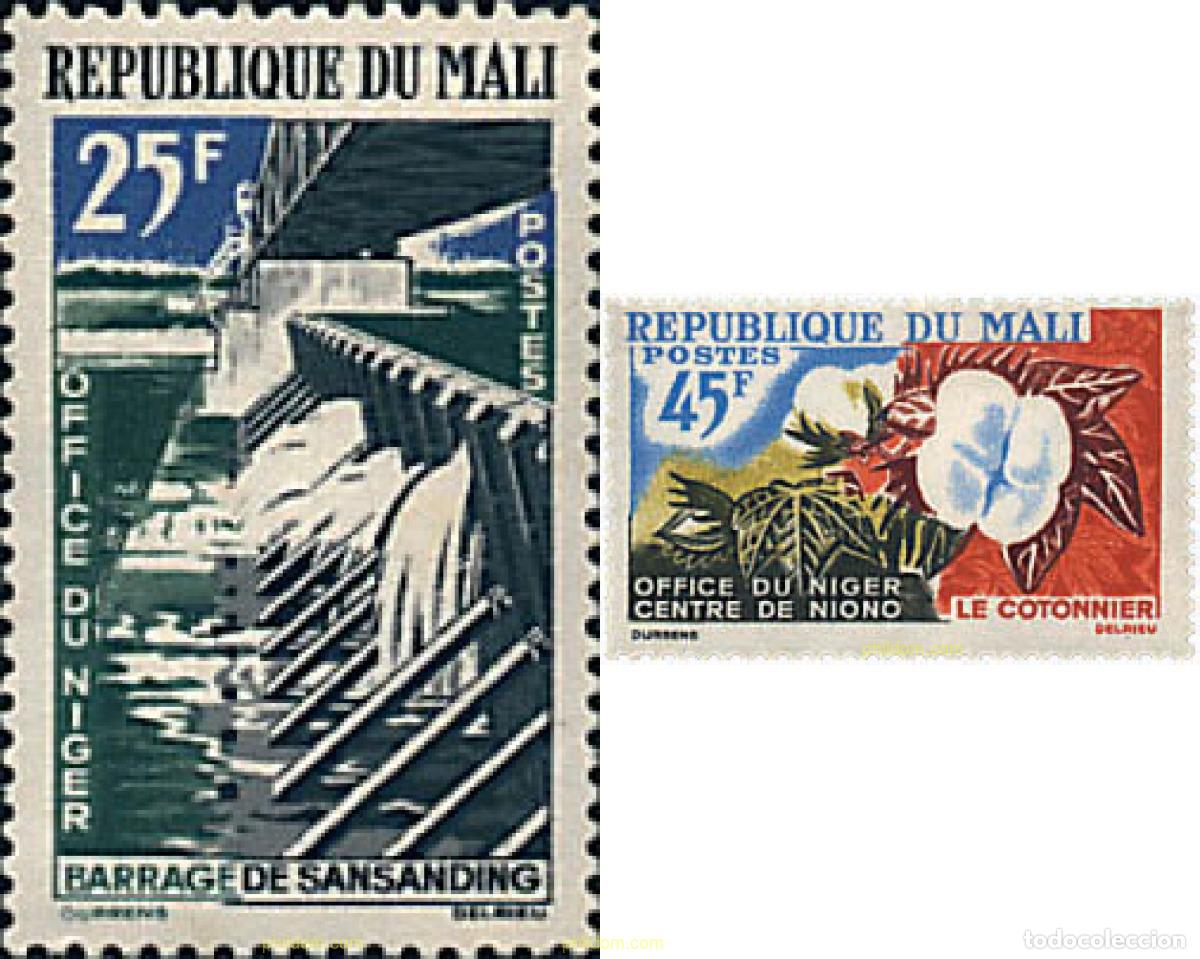 Sellos: 100208 MNH MALI 1962 TRABAJOS EN NIGER