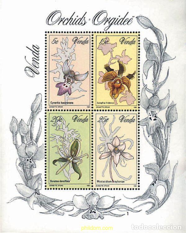 Sellos: 92712 MNH VENDA 1981 ORQUIDEAS