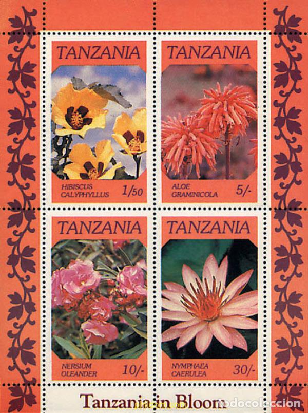 Sellos: 92163 MNH TANZANIA 1986 FLORES